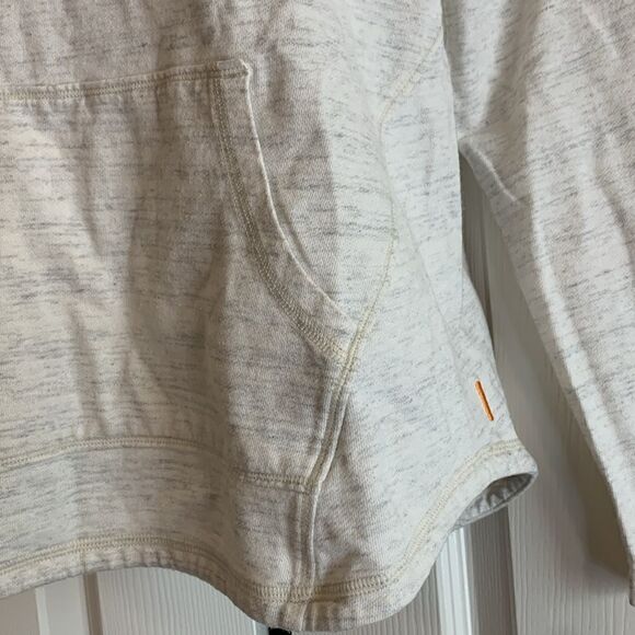 COWL NECK, by LUCY, cotton, SP, great condition, off white w/gray under tone - Picture 2 of 9